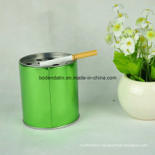 Custom Round Metal Indoor Standing Ashtray